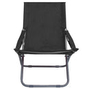 foldbare strandstole 2 stk. stof sort