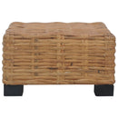 sofaborde 47 x 47 x 28 cm naturlig rattan