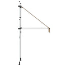 foldemarkise manuel betjening 100 cm striber orange og hvid