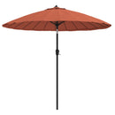 parasol med aluminiumstang 270 cm terrakotta