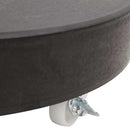 parasolfod granit 30 kg rund sort