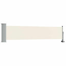 sammenrullelig sidemarkise 60 x 300 cm cremefarvet