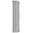 sammenrullelig sidemarkise 80x300 cm sort