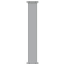sammenrullelig sidemarkise til terrassen 80 x 300 cm brun