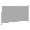 sammenrullelig sidemarkise til terrassen 170 x 300 cm grå