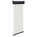 sidemarkise til altan 65x250 cm cremefarvet