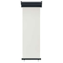 sidemarkise til altan 65x250 cm cremefarvet