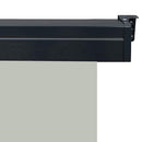 sidemarkise til altan 65x250 cm grå