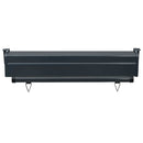 sidemarkise til altan 85x250 cm sort