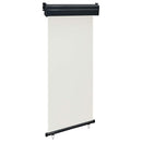 sidemarkise til altan 85x250 cm cremefarvet