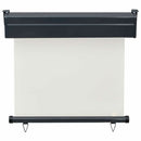 sidemarkise til altan 85x250 cm cremefarvet