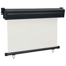 sidemarkise til altan 85x250 cm cremefarvet