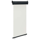 sidemarkise til altan 105x250 cm cremefarvet