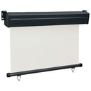 sidemarkise til altan 105x250 cm cremefarvet