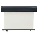 sidemarkise til altan 105x250 cm cremefarvet