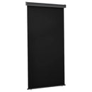 sidemarkise til altan 125x250 cm sort