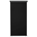 sidemarkise til altan 125x250 cm sort