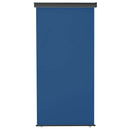 sidemarkise til altan 125x250 cm blå
