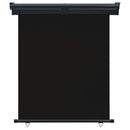 sidemarkise til altan 145x250 cm sort