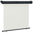 sidemarkise til altan 165x250 cm cremefarvet