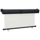 sidemarkise til altan 165x250 cm cremefarvet