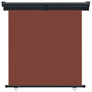sidemarkise til altan 165x250 cm brun