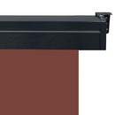 sidemarkise til altan 165x250 cm brun