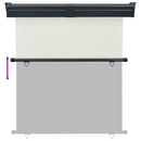 sidemarkise til altan 175x250 cm cremefarvet