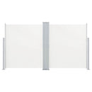 sammenrullelig sidemarkise 140 x 600 cm cremefarvet
