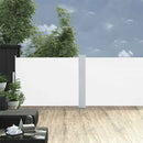 sammenrullelig sidemarkise 100 x 1000 cm cremefarvet