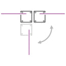 sammenrullelig sidemarkise 120 x 1000 cm antracitgrå