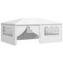 festtelt med sidevægge 4x6 m 90 g/m² hvid