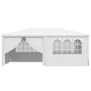 festtelt med sidevægge 4x6 m 90 g/m² hvid