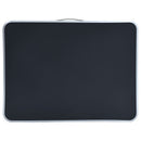 foldbart campingbord med metalstel 80 x 60 cm grå
