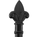 dobbeltdørshegnslåge Woerden med spydtop 400x249,5 cm
