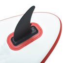 midterfinne til SUP 18,3x21,2 cm plastik sort