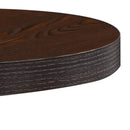 bistrobord 40 cm MDF mørkebrun