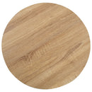 bistrobord 50 cm MDF lysebrun