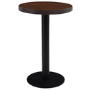 bistrobord 50 cm MDF mørkebrun