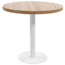 bistrobord 80 cm MDF lysebrun