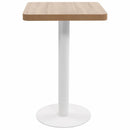 bistrobord 50x50 cm MDF lysebrun