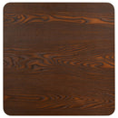 bistrobord 50x50 cm MDF mørkebrun