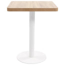 bistrobord 60x60 cm MDF lysebrun