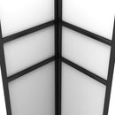pavillon med dobbelttag 3x6 m hvid