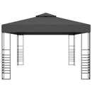 pavillon 3x4 m antracitgrå