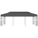 pavillon 3x6 m antracitgrå