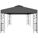 pavillon 3x6 m antracitgrå