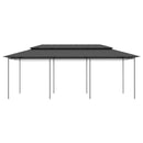 havepavillon 600x298x270 cm antracitgrå