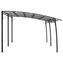 fritstående markise 6x3x2,55 m cremefarvet