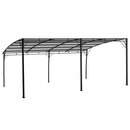 fritstående markise 6x3x2,55 m cremefarvet